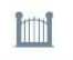 icons of Entrance Gate With Landscape